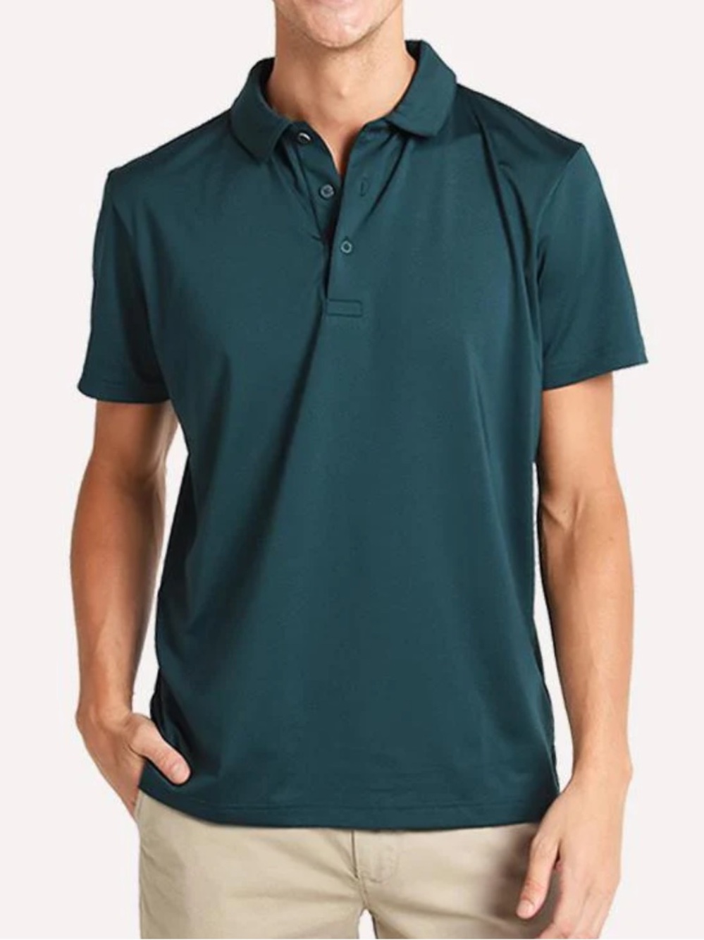 Mizzen + Main Phil Mickelson Golf Polo in Green Size XL